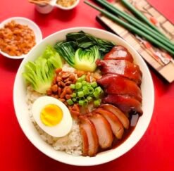 Braised Pork Knuckle Rice